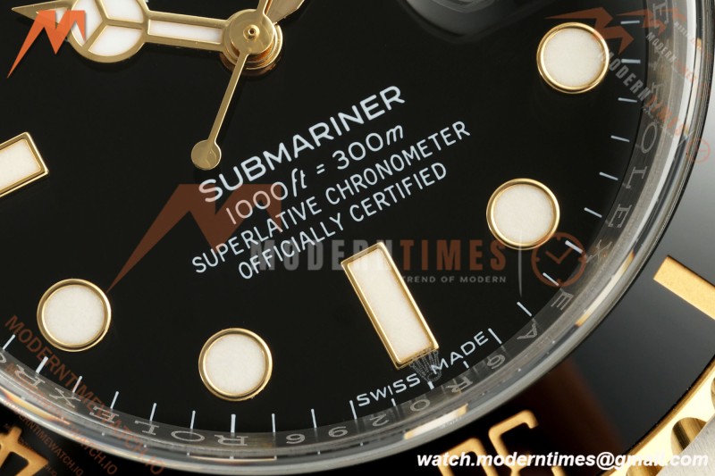 Rolex - Submariner 40mm 116613LN 316L YG/SS Black EWEF SH3135