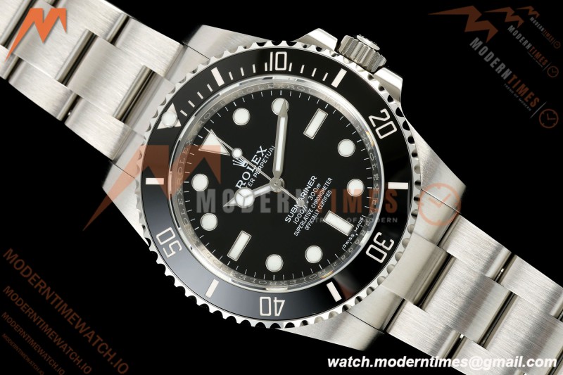 Rolex - Submariner No-Date 40mm 114060 316L SS/SS Black EWEF SH3130 | 롤렉스 - 서브마리너 노-데이트 40mm 114060 316L SS/SS 블랙 EWEF SH3130