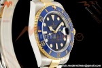 Rolex - Submariner 40mm 116613LB Gain Weight 904L YG/SS Blue RCF DD3135