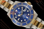 Rolex - Submariner 126613LB Gain Weight 41mm 904L YG/SS Blue RCF VR3235