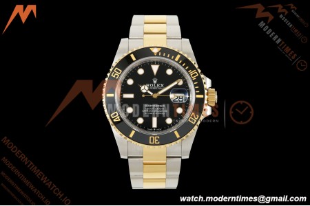 Rolex - Submariner 126613LN Gain Weight 41mm 904L YG/SS Black RCF VR3235