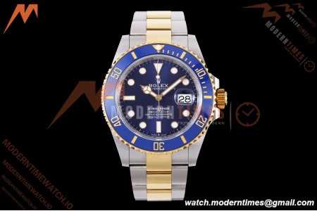 Rolex - Submariner 126613LB Gain Weight 41mm 904L YG/SS Blue ARF DD3235