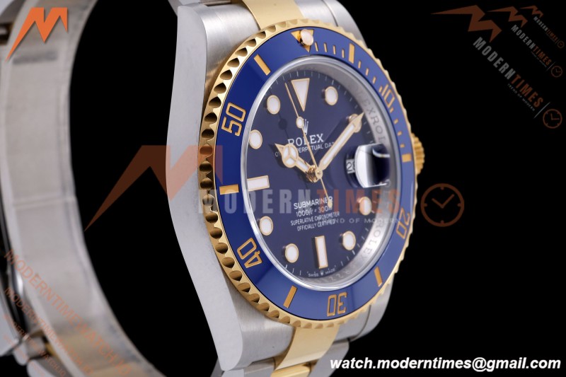 Rolex - Submariner 126613LB Gain Weight 41mm 904L YG/SS Blue ARF DD3235