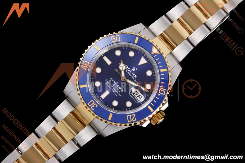 Rolex - Submariner 126613LB Gain Weight 41mm 904L YG/SS Blue ARF DD3235