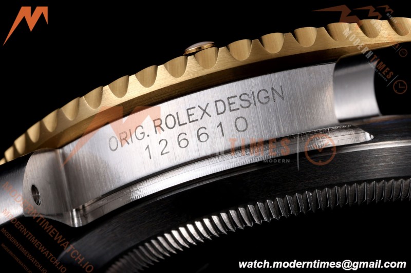 Rolex - Submariner 126613LN Gain Weight 41mm 904L YG/SS Black ARF DD3235