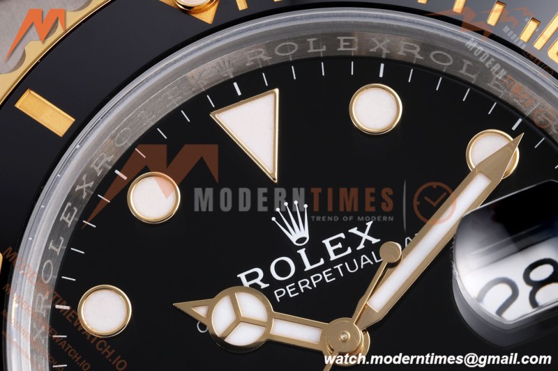 Rolex - Submariner 126613LN Gain Weight 41mm 904L YG/SS Black ARF DD3235