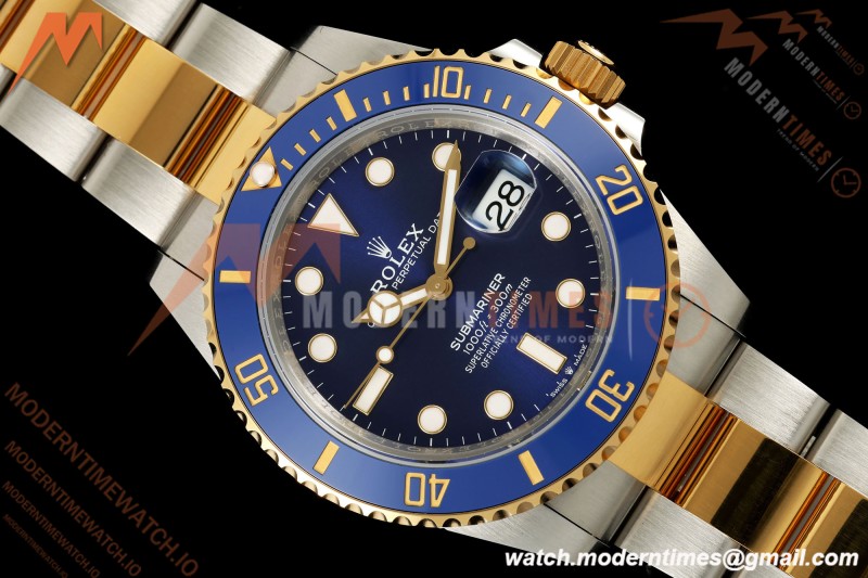 Rolex - Submariner 41mm 126613LB Gain Weight 904L YG/SS Blue VSF V2 VS3235 | 롤렉스 - 서브마리너 41mm 126613LB Gain Weight 904L 옐로우 골드/스테인리스 스틸 블루 VSF V2 VS3235