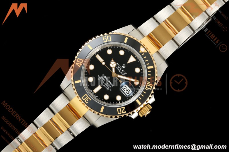 Rolex - Submariner 41mm 126613LN Gain Weight 904L YG/SS Black VSF V2 VS3235 | 롤렉스 - 서브마리너 41mm 126613LN Gain Weight 904L 옐로우 골드/스테인리스 스틸 블랙 VSF V2 VS3235
