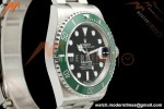 Rolex - Submariner 126610LV Kermit 904L 41mm SS/SS Black VF DD3235