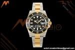 Rolex - Submariner 40mm 116613LN 904L YG/SS Black VF DD3135