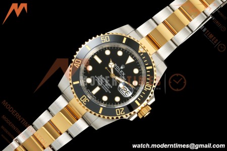Rolex - Submariner 40mm 116613LN 904L YG/SS Black VF DD3135 | 롤렉스 - 서브마리너 40mm 116613LN 316L YG/SS 블랙 EWEF SH3135