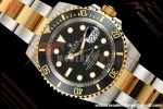 Rolex - Submariner 40mm 116613LN 904L YG/SS Black VF DD3135