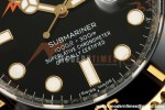 Rolex - Submariner 40mm 116613LN 904L YG/SS Black VF DD3135