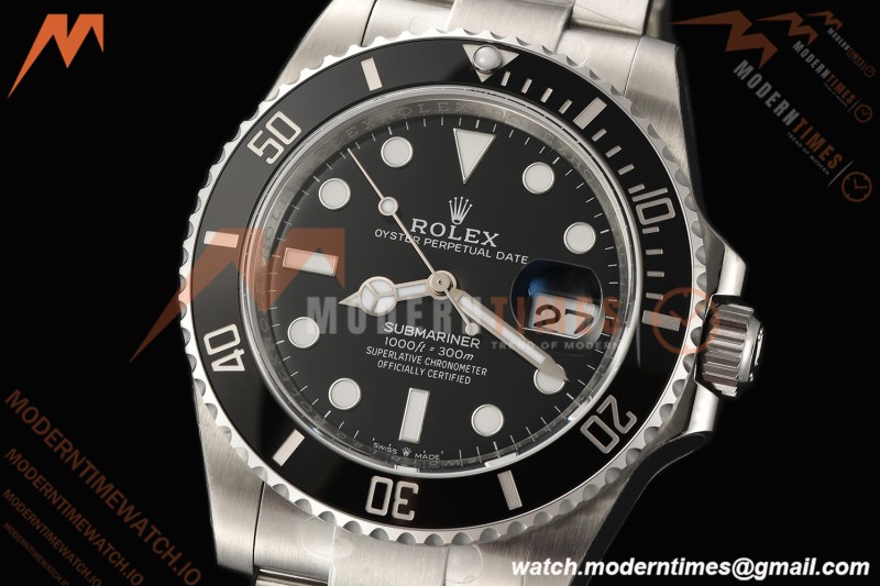 Rolex - Submariner 126610LN 904L 41mm SS/SS Black VSF V4 DD3235