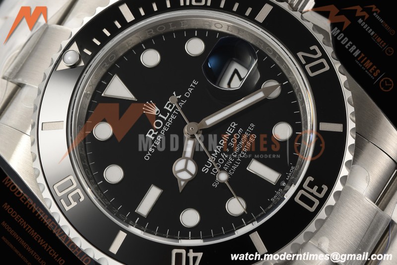 Rolex - Submariner 126610LN 904L 41mm SS/SS Black VSF V4 DD3235