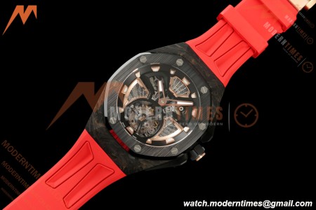Audemars Piguet - AP Royal Oak Concept 26638F0 42mm FC/RU Black Skeleton RMF Tourbillon