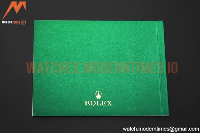 Rolex - Watch Box Set 1:1 Top Version With Pamphlet, Card and Tags - Free Gift