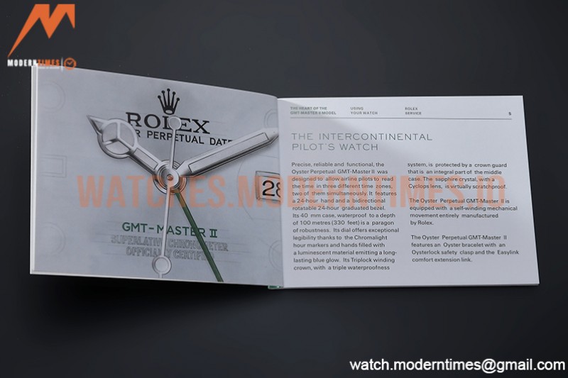 Rolex - Watch Box Set 1:1 Top Version With Pamphlet, Card and Tags - Free Gift
