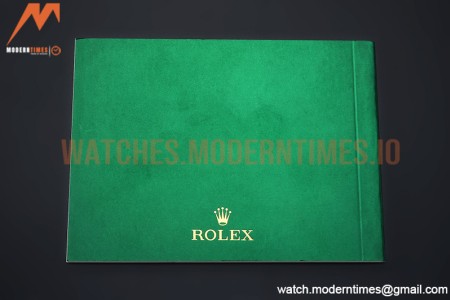 Rolex - Watch Box Set 1:1 Top Version with Pamphlet, Card and Tags