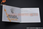 Rolex - Watch Box Set 1:1 Top Version With Pamphlet, Card and Tags - Free Gift
