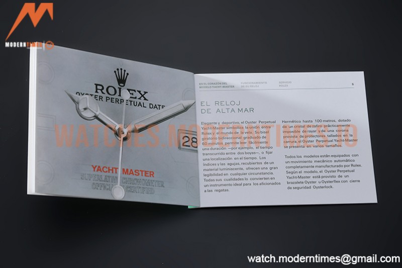 Rolex - Watch Box Set 1:1 Top Version With Pamphlet, Card and Tags - Free Gift