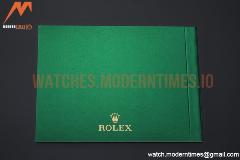 Rolex - Watch Box Set 1:1 Top Version With Pamphlet, Card and Tags - Free Gift