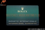 Rolex - Watch Box Set 1:1 Top Version With Pamphlet, Card and Tags - Free Gift