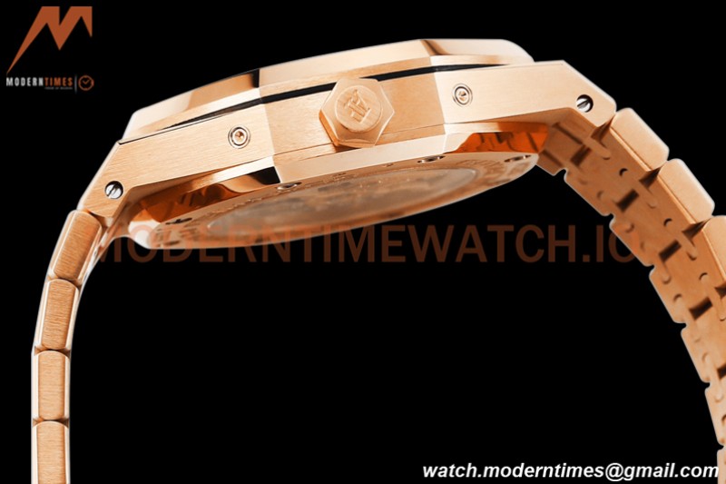 Audemars Piguet - Royal Oak Perpetual Calendar 26574OR RG/RG Blue BBRF A5134
