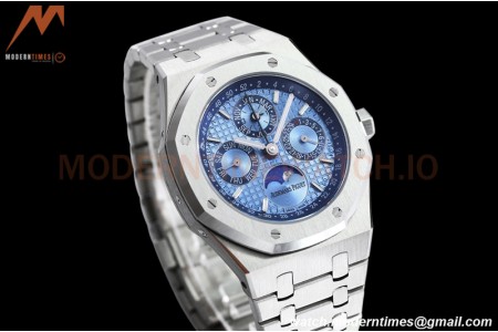 Audemars Piguet - Royal Oak Perpetual Calendar 26574PT SS/SS Blue BBRF A5134