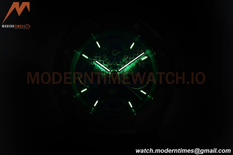 Audemars Piguet - Royal Oak Perpetual Calendar 26615TI SS/SS Salmon BBRF A5134