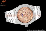Audemars Piguet - Royal Oak Perpetual Calendar 26615TI SS/SS Salmon BBRF A5134