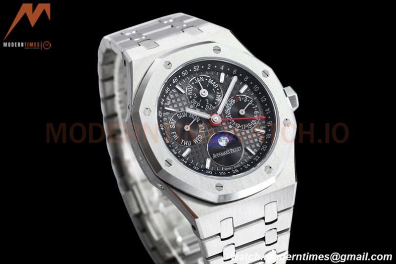 Audemars Piguet - Royal Oak Perpetual Calendar 26609TI SS/SS Grey BBRF A5134