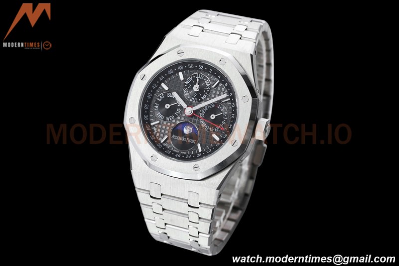 Audemars Piguet - Royal Oak Perpetual Calendar 26609TI SS/SS Grey BBRF A5134