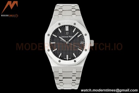 Audemars Piguet - Royal Oak 41mm 15500 SS/SS Black/Stk APSF A4302 Mod