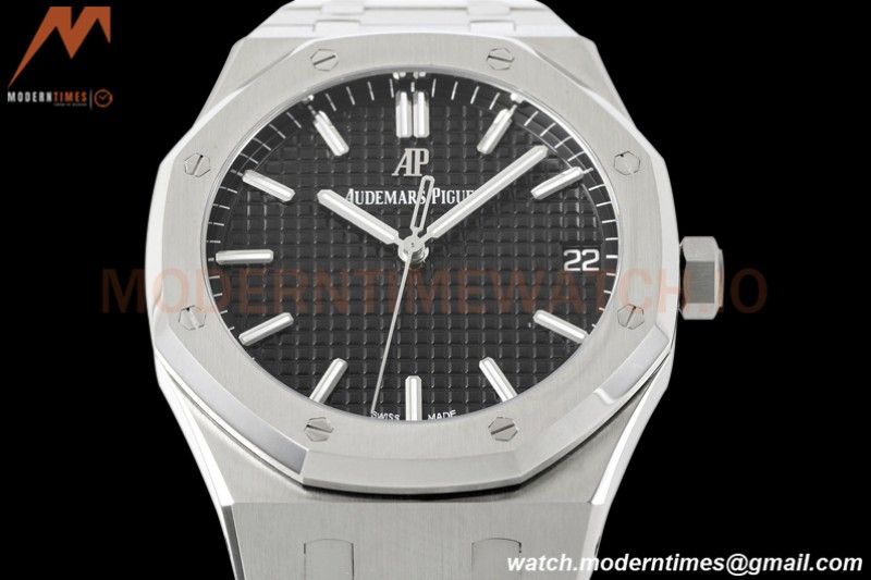 Audemars Piguet - Royal Oak 41mm 15500 SS/SS Black/Stk APSF A4302 Mod