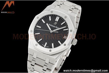 Audemars Piguet - Royal Oak 41mm 15500 SS/SS Black/Stk APSF A4302 Mod