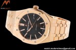 Audemars Piguet - Royal Oak 15400 RG/RG Black APSF V3 A3120
