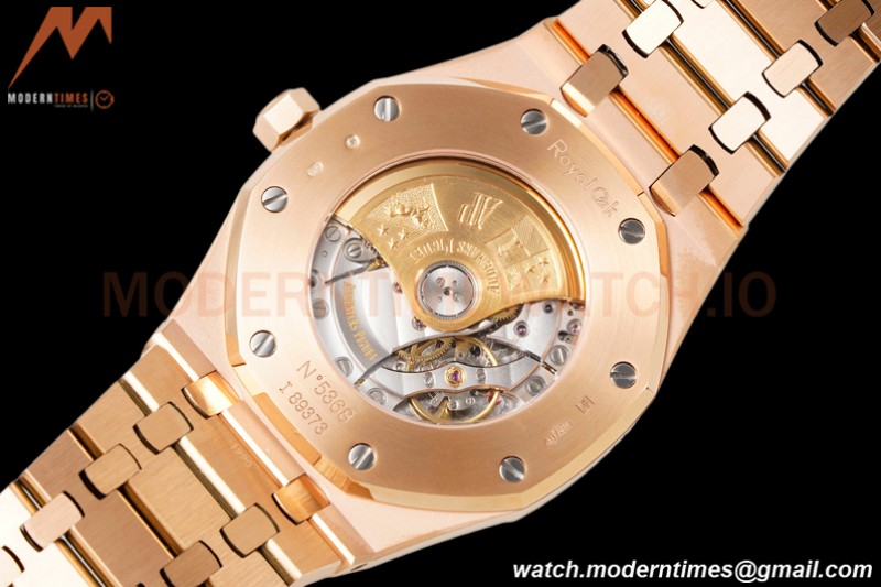 Audemars Piguet - Royal Oak 15400 RG/RG Black APSF V3 A3120