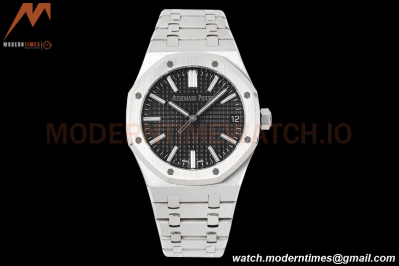 Audemars Piguet - Royal Oak 41mm 15510 SS/SS Blk/Stk APSF A4302 Mod
