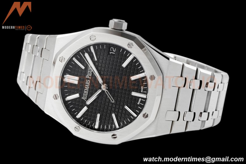 Audemars Piguet - Royal Oak 41mm 15510 SS/SS Blk/Stk APSF A4302 Mod
