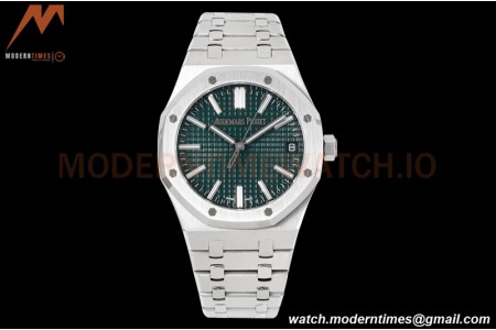 Audemars Piguet - Royal Oak 41mm 15510 SS/SS Green/Stk APSF A4302 Mod