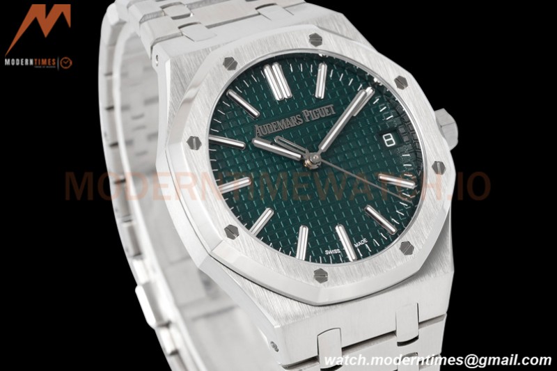 Audemars Piguet - Royal Oak 41mm 15510 SS/SS Green/Stk APSF A4302 Mod