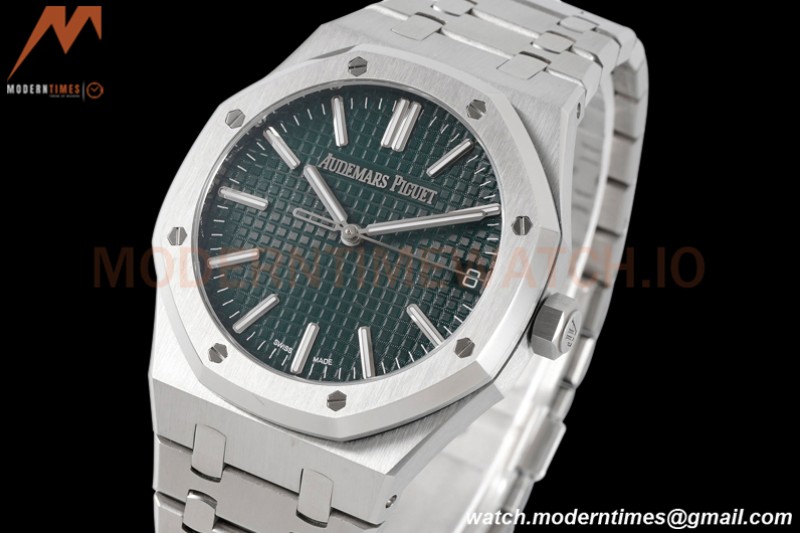 Audemars Piguet - Royal Oak 41mm 15510 SS/SS Green/Stk APSF A4302 Mod