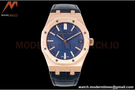 Audemars Piguet - Royal Oak 41mm 15510 RG/LE Blue/Stk APSF A4302 Mod