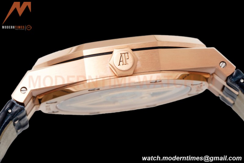 Audemars Piguet - Royal Oak 41mm 15510 RG/LE Black/Stk APSF A4302 Mod