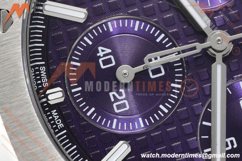 Audemars Piguet - Royal Oak 26240BC 41mm SS/SS Purple APSF SH4401