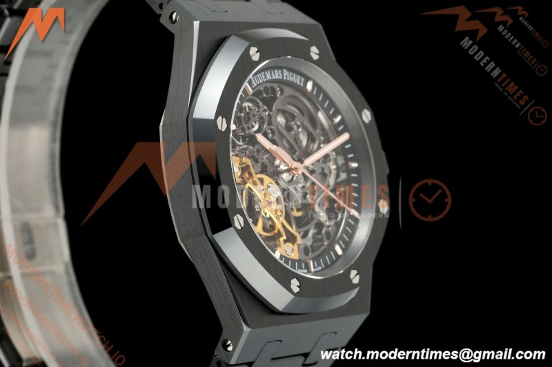 Audemars Piguet - Royal Oak 15416CE 41mm Openworked CER/CER Skeleton THB V2 SA3132