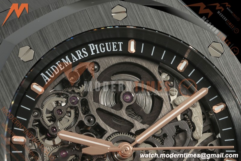 Audemars Piguet - Royal Oak 15416CE 41mm Openworked CER/CER Skeleton THB V2 SA3132