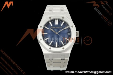 Audemars Piguet - Royal Oak 15510BC 41mm SS/SS Blu/Stk DDF DD4302 | 오데마 피게 - 로열 오크 15510BC 41mm SS/SS 블루 다이얼/바 인덱스 DDF DD4302