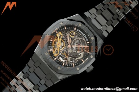 Audemars Piguet - Royal Oak 15416CE 41mm Openworked CER/CER Black DDF SA3132
